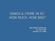 Gangs in South Carolina