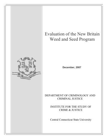 Evaluation of the New Britain Weed and - Central Connecticut State ...