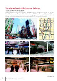 Transformation of Akihabara and Railways (continued) - JRTR.net