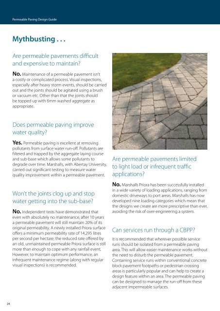 Permeable Paving Design Guide