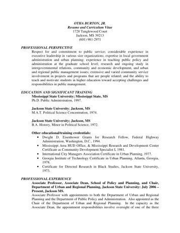 boston university curriculum vitae