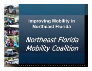 Northeast Florida Northeast Florida Mobility Coalition Northeast ...