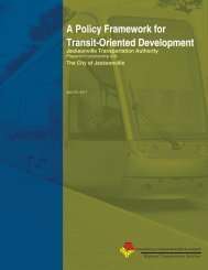 Policy Framework - Jacksonville Transportation Authority
