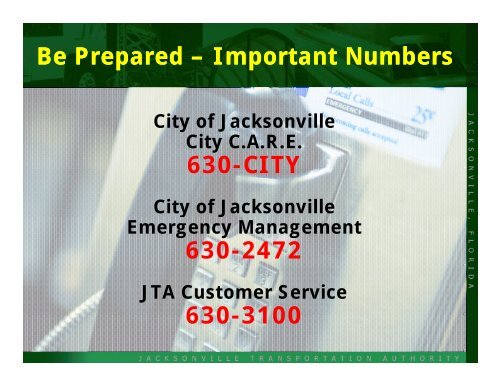 Prepared - Jacksonville Transportation Authority