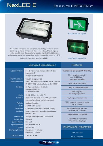 to download the PDF - Chalmit Lighting