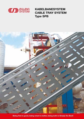 Kabelbanesystem Cable tray system type sPb - JT Day Pty Ltd