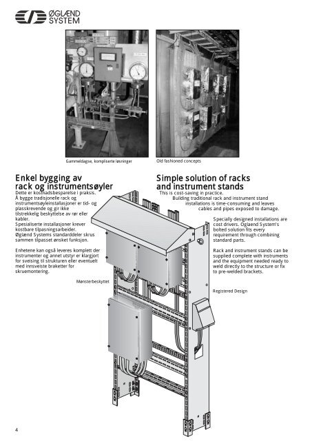 racks, instrumentstands and equipment plates - JT Day Pty Ltd