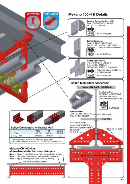 Multidiscipline support systeM type MultiGridâ¢ - JT Day Pty Ltd