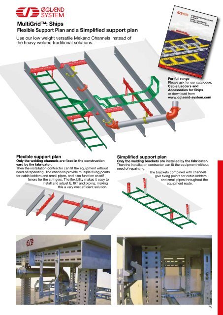 Multidiscipline support systeM type MultiGridâ¢ - JT Day Pty Ltd