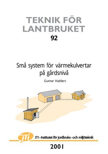 Små system för värmekulvertar på gårdsnivå - Jti