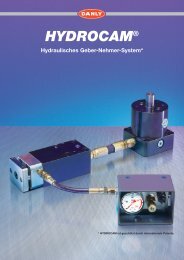 HYDROCAM® Hydraulisches Geber-Nehmer-System - Danly CZ