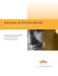 Biennial activities report - Connecticut Judicial Branch - CT.gov