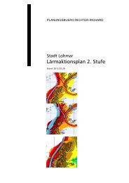 Lärmaktionsplan 2. Stufe - CDU Lohmar