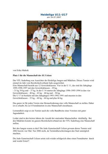 Heideliga U11-U17 - Judo-Gemeinschaft-Uelzen