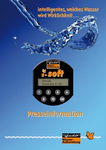 Presseinformation - Judo Wasseraufbereitung GmbH
