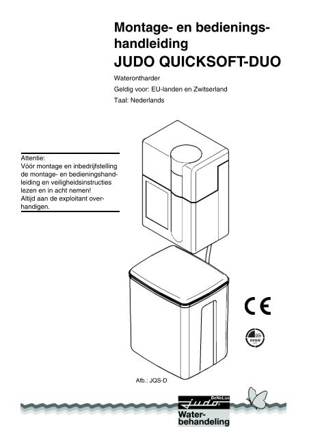 Einbau- und Betriebsanleitung - Judo Wasseraufbereitung GmbH