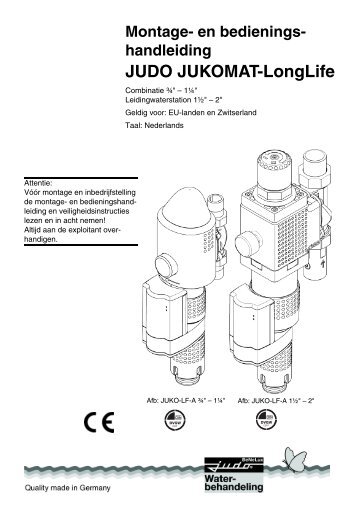 Einbau- und Betriebsanleitung - Judo Wasseraufbereitung GmbH