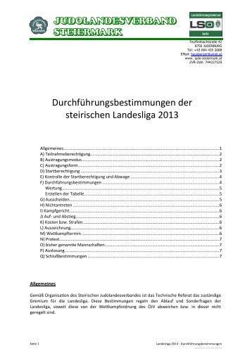 Download (PDF) - Judo Landesverband Steiermark