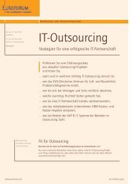 Fit für Outsourcing