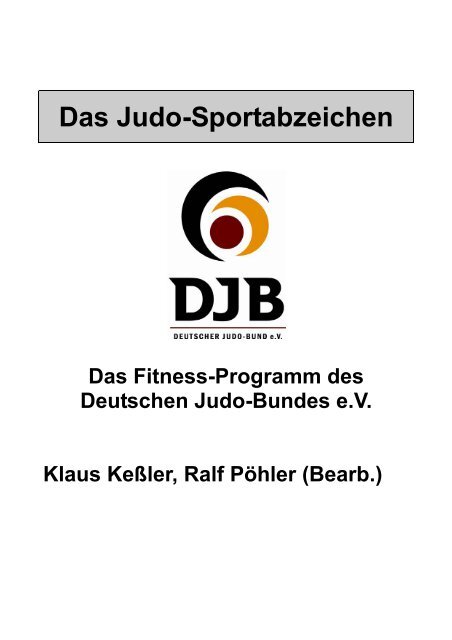 Das Judo-Sportabzeichen