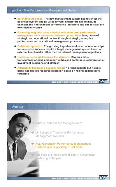 Performance Management and Business ... - Juergen Daum