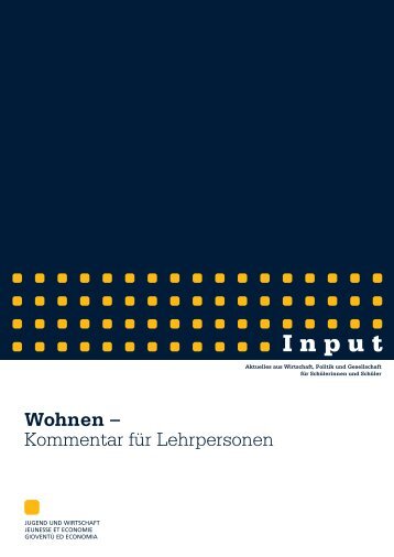 Wohnen-Kommentar.pdf - Jugend und Wirtschaft