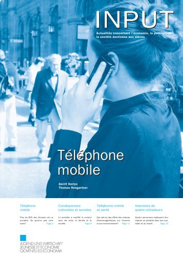 Telephonie mobile.pdf - Jugend und Wirtschaft