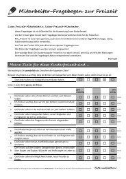 Mitarbeiter-Fragebogen zur Freizeit - Jugend.rlp.de