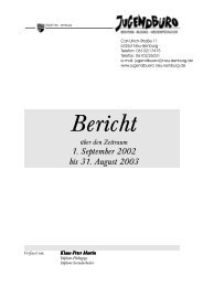 1. September 2002 bis 31. August 2003 - JugendbÃ¼ro Neu-Isenburg