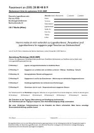 Absender (bitte in Blockschrift) - Deutsche Jugendfeuerwehr