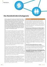 Lauffeuer-Artikel zum Bundeskinderschutzgesetz - Deutsche ...