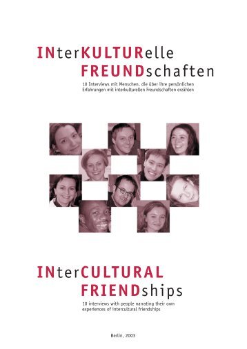 interkulturelle freundschaften - JUGEND fÃ¼r Europa