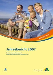 Jahresbericht 2007 - Deutsches Jugendherbergswerk
