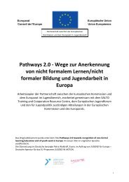 Pathways 2.0 - EU-CoE youth partnership