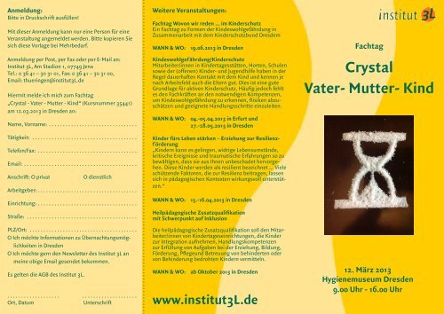 Crystal Vater- Mutter- Kind