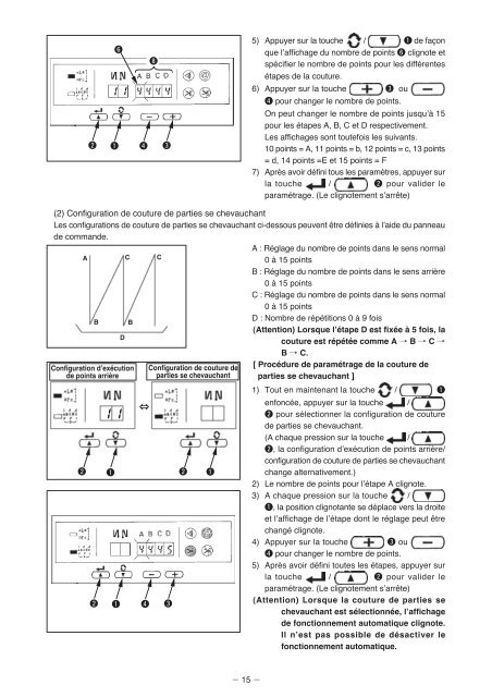 SC-500 MANUEL D'UTILISATION (FRANCAIS) - JUKI