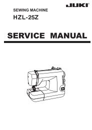 SERVICE MANUAL - JUKI