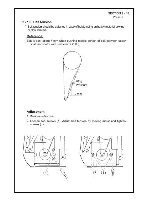 SERVICE MANUAL - JUKI