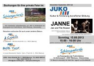 JANNE â Jan und Tim Heuser - JUKO Marburg e. V.