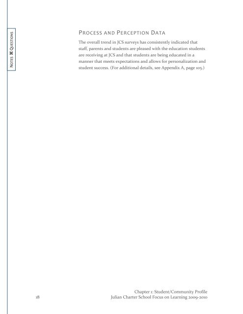 2009-2010 Self-Study WASC Action Plan - Julian Charter School