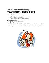 YEARBOOK 2009-2010 - Julian Charter School