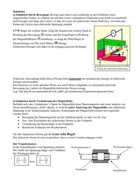 Grundwissen Elektrik â 9.Klasse - Julius-Echter-Gymnasium