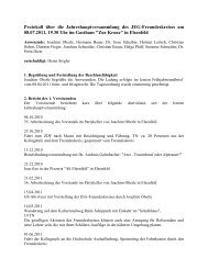 Download des Protokolls der Jahreshauptversammlung 2011 als PDF