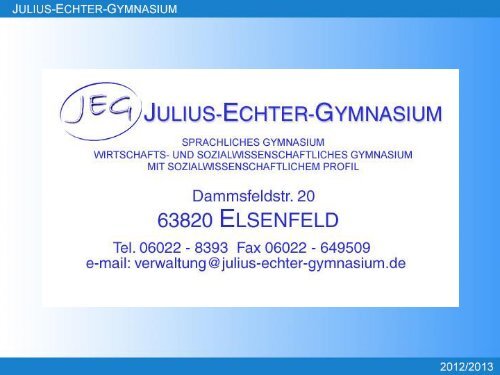 Download der PrÃ¤sentation als PDF-Dokument - Julius-Echter ...