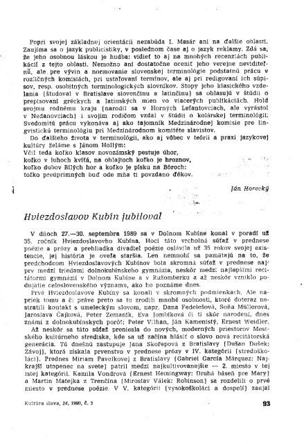 PDF - JazykovednÃ½ Ãºstav Ä½udovÃ­ta Å tÃºra - SAV