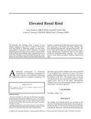 Elevated Renal Rind - Journal of Ultrasound in Medicine