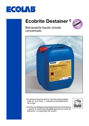 Ecobrite Destainer E - Jumadi