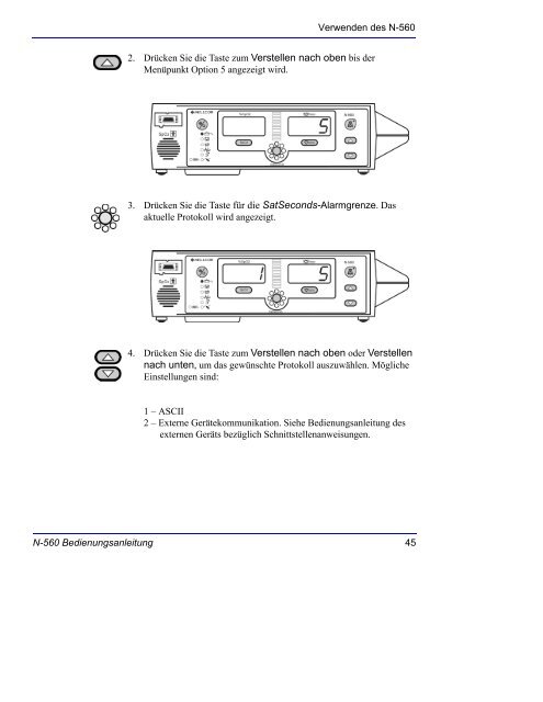 Verwenden des N-560 - Covidien