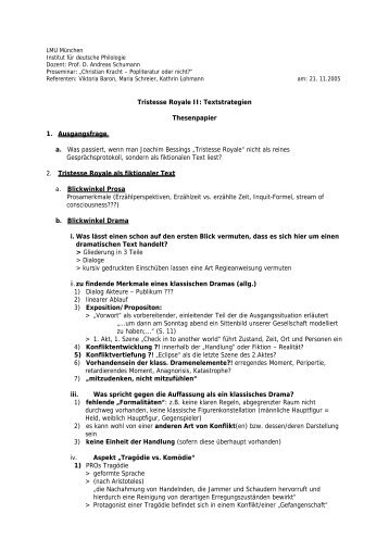 Handout - junge forschung