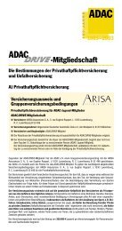 Produktinformationsblatt zur ADAC-MopedVersicherung